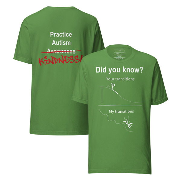 t-shirt transitions (practice autism kindness) - Image 25