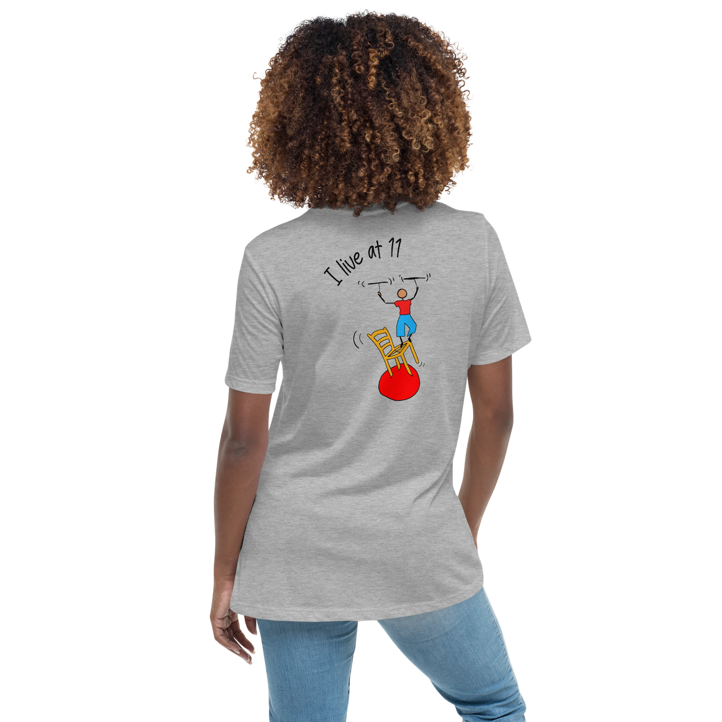 Women's T-shirt: I live at 11 (but maybe I can slow down for you) - Image 4