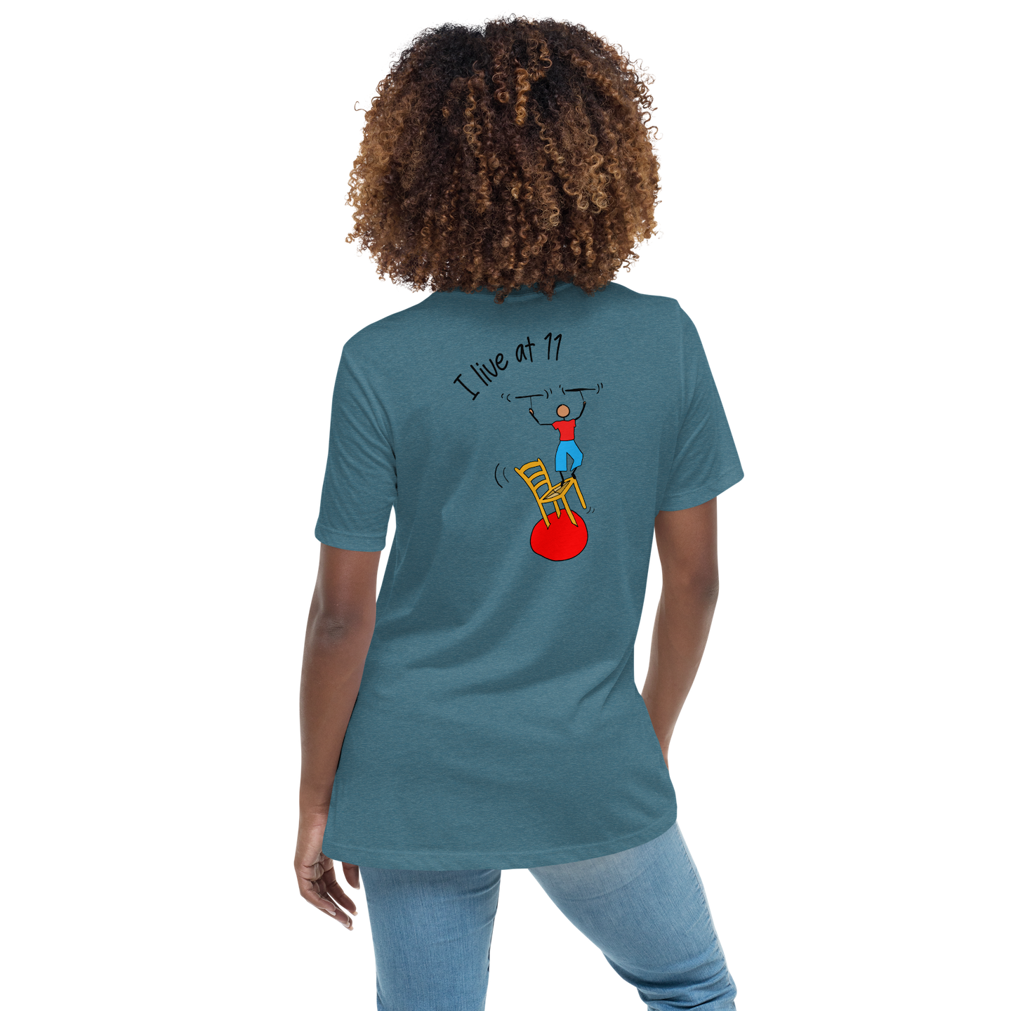 Women's T-shirt: I live at 11 (but maybe I can slow down for you) - Image 9