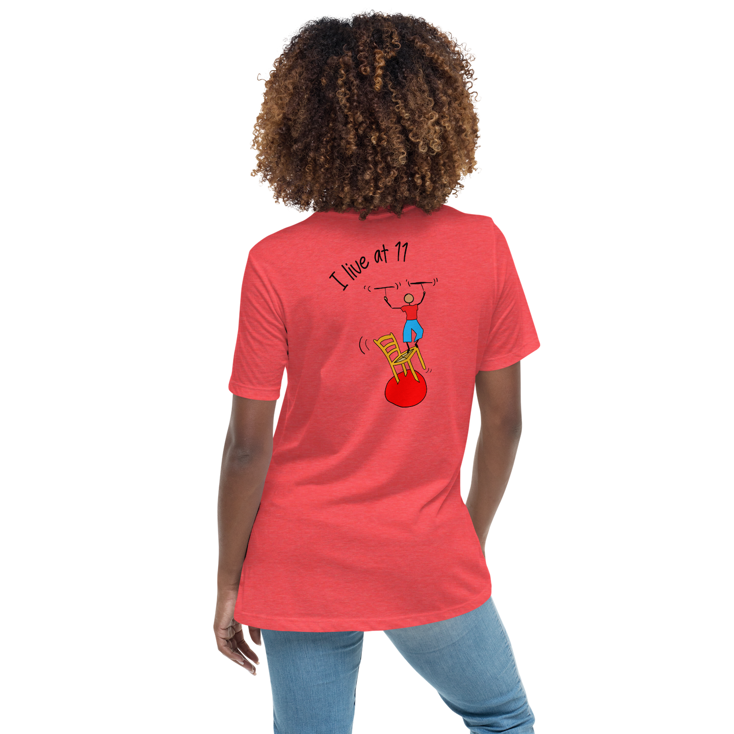 Women's T-shirt: I live at 11 (but maybe I can slow down for you) - Image 7