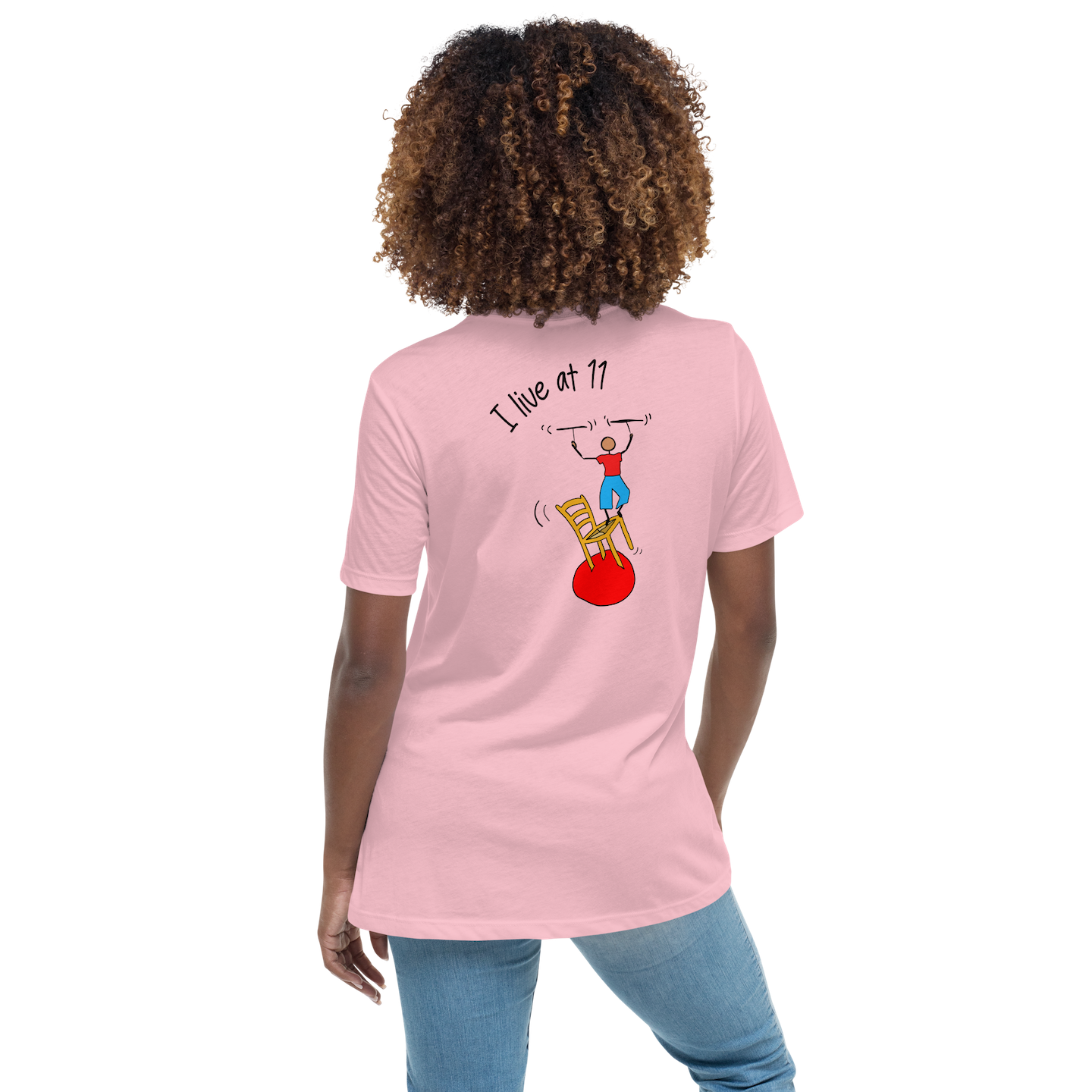 Women's T-shirt: I live at 11 (but maybe I can slow down for you) - Image 3