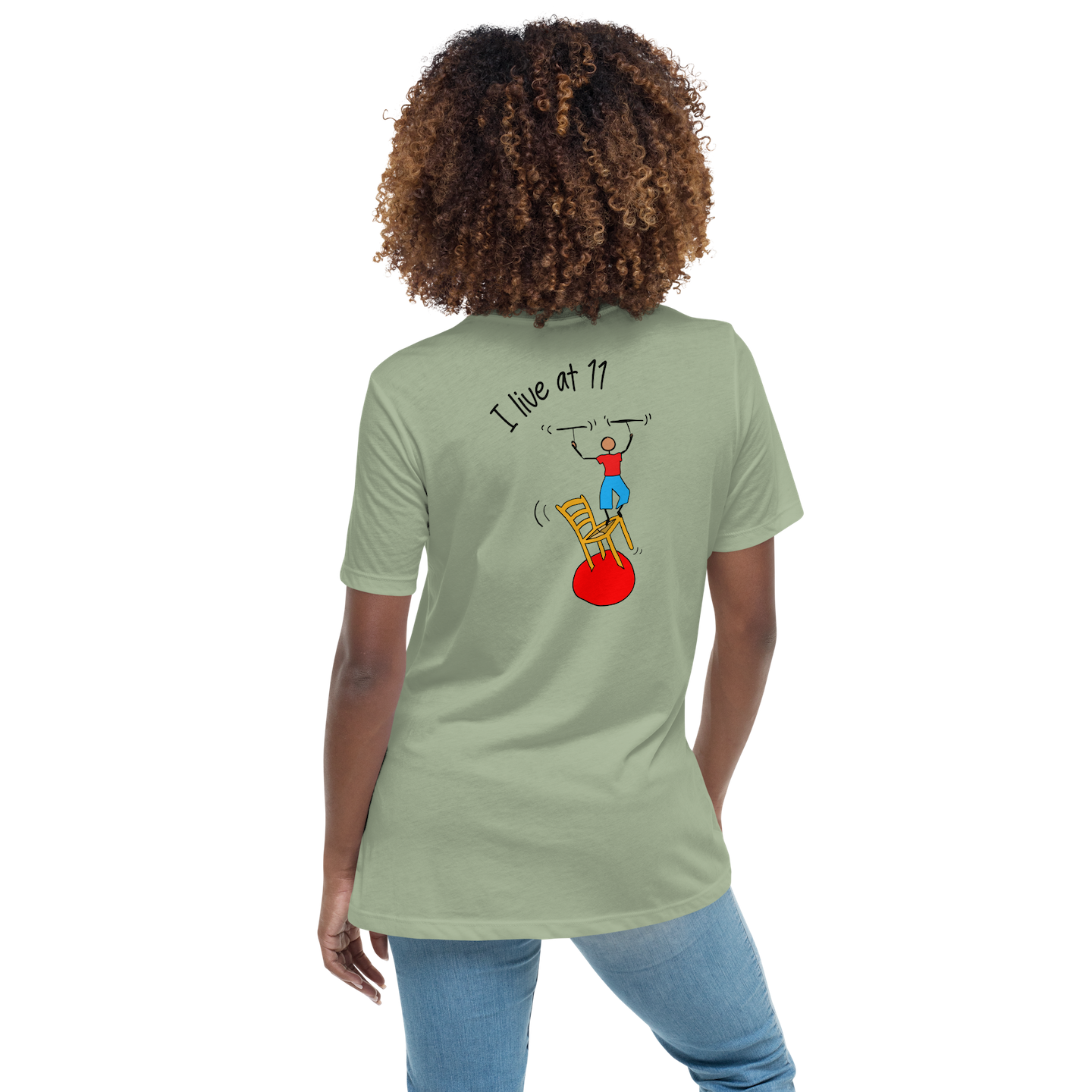 Women's T-shirt: I live at 11 (but maybe I can slow down for you) - Image 5