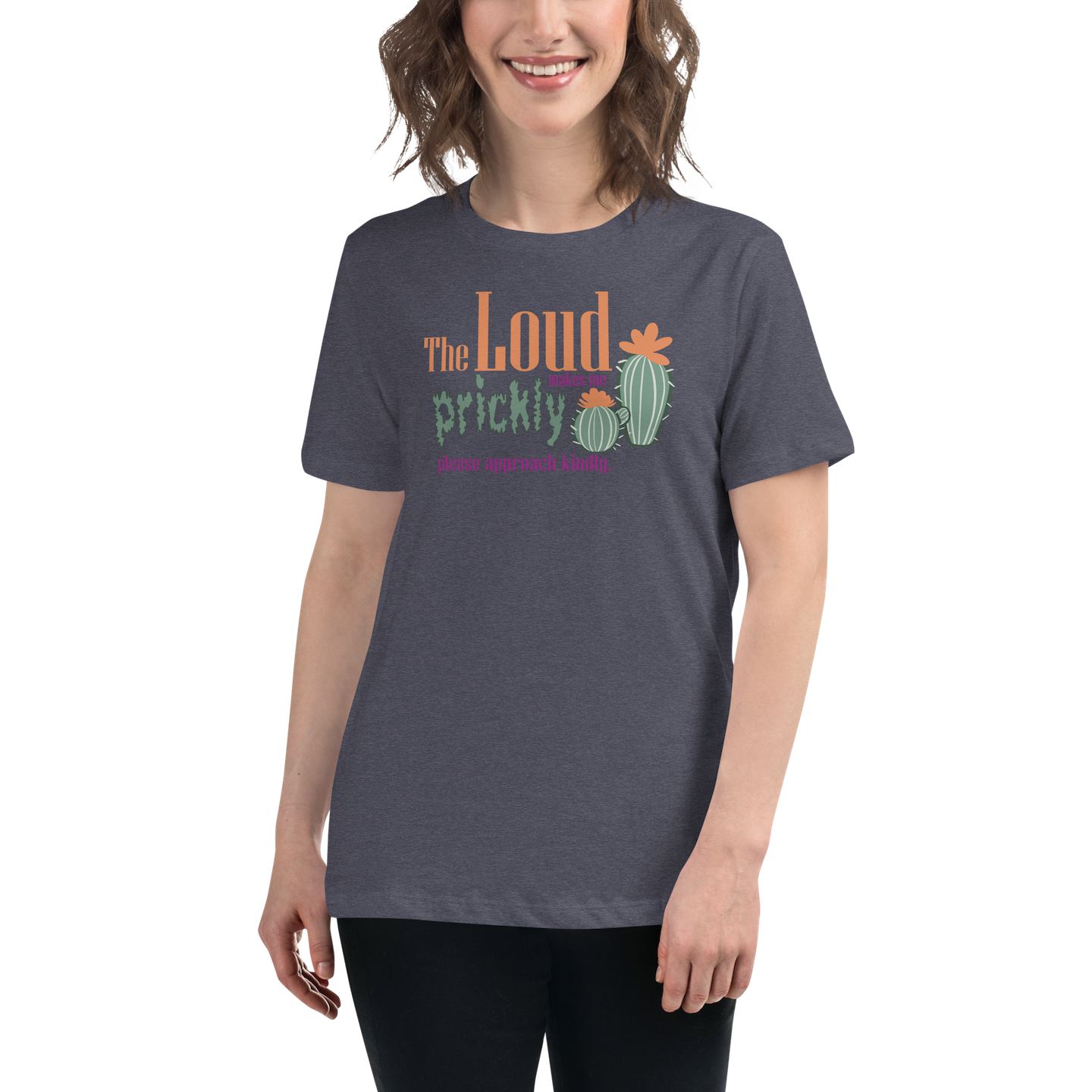 Women's T-shirt: The loud makes me prickly - Image 18