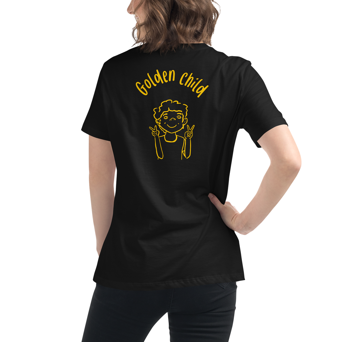 Women's T-shirt: silence is golden (golden child) - Image 17