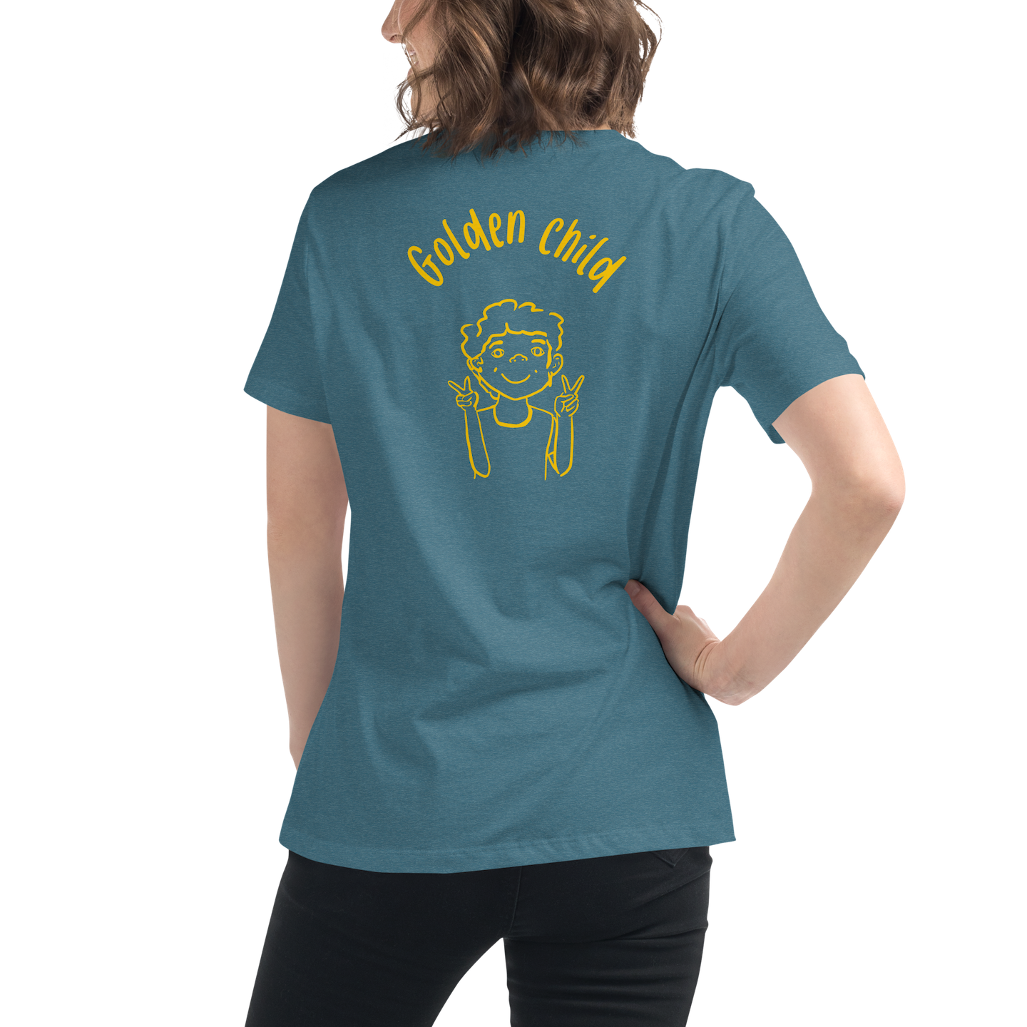Women's T-shirt: silence is golden (golden child) - Image 11