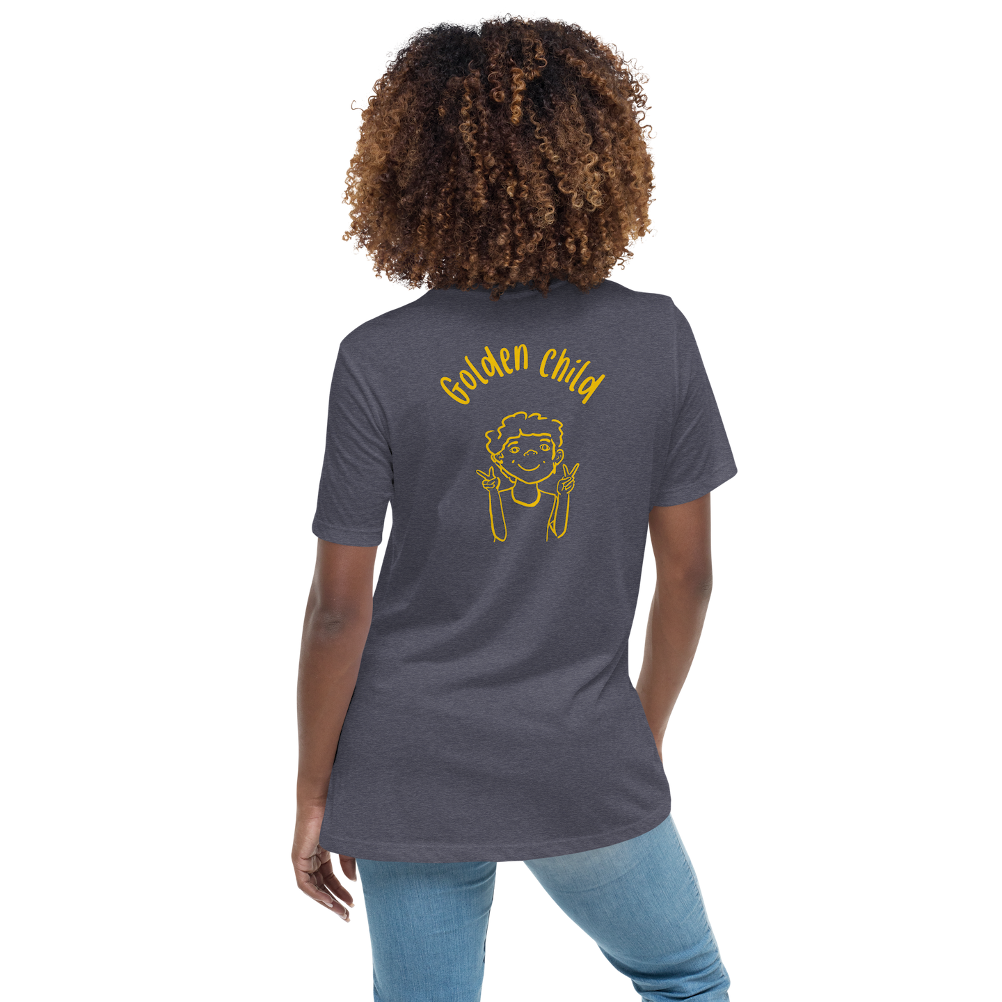 Women's T-shirt: silence is golden (golden child) - Image 7