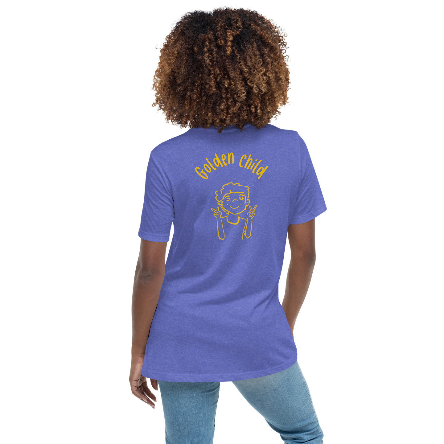 Women's T-shirt: silence is golden (golden child) - Image 6