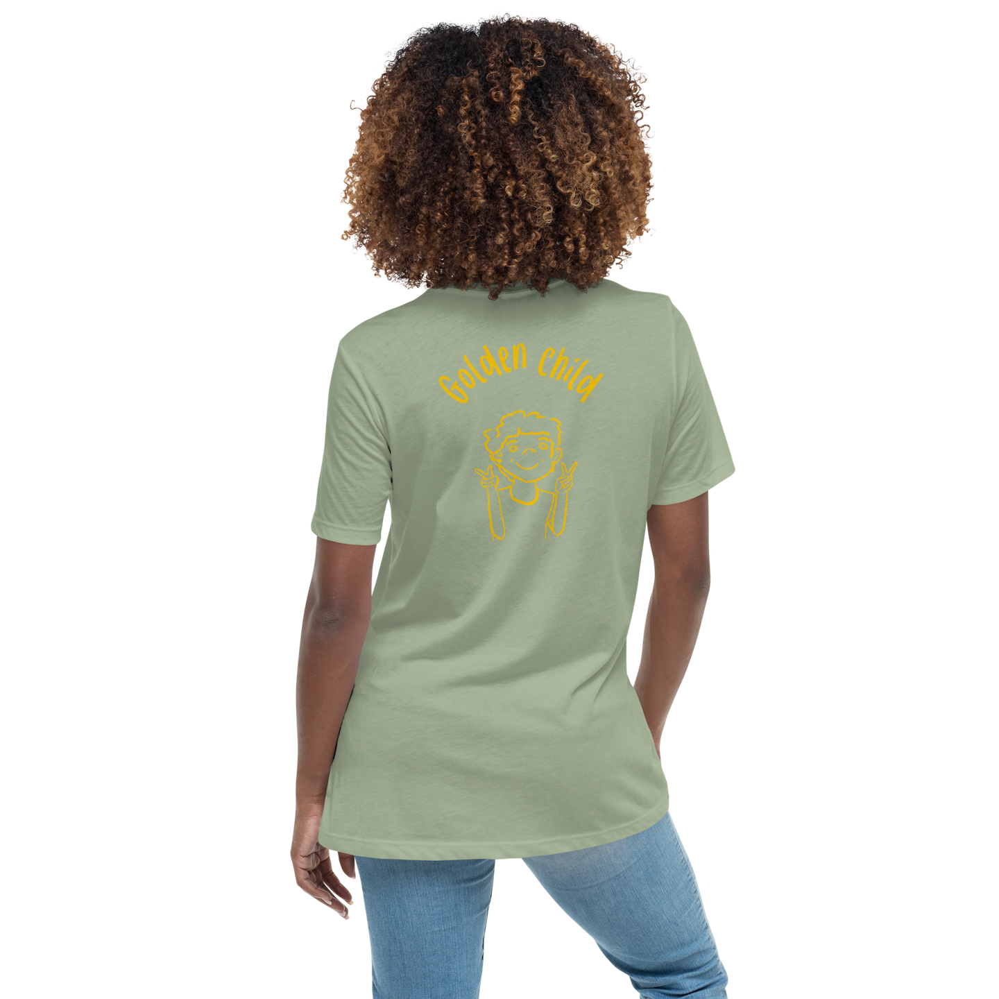 Women's T-shirt: silence is golden (golden child) - Image 5