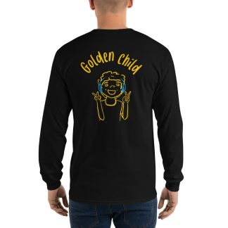 Long Sleeve Shirt: Silence is Golden w Headphones