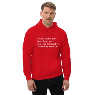 Hoodie: Politically red