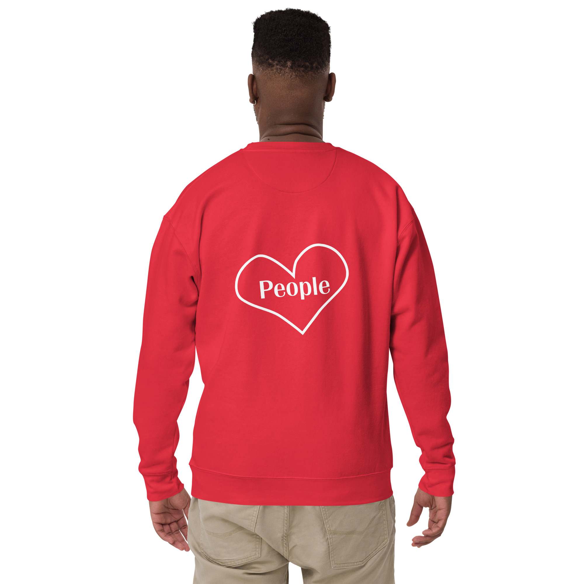 Sweatshirt: Politically red - Image 2
