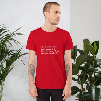 Unisex T-shirt: Politically red